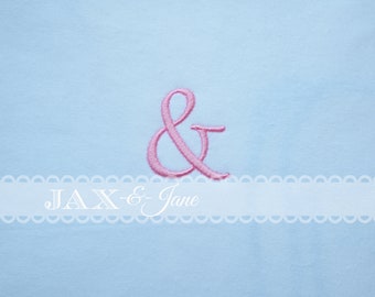 Ampersand Embroidery Design, & Embroidery Design, Ampersand Font, Ampersand Font Design, Ampersand Embroidery, Ampersand Monogram Font