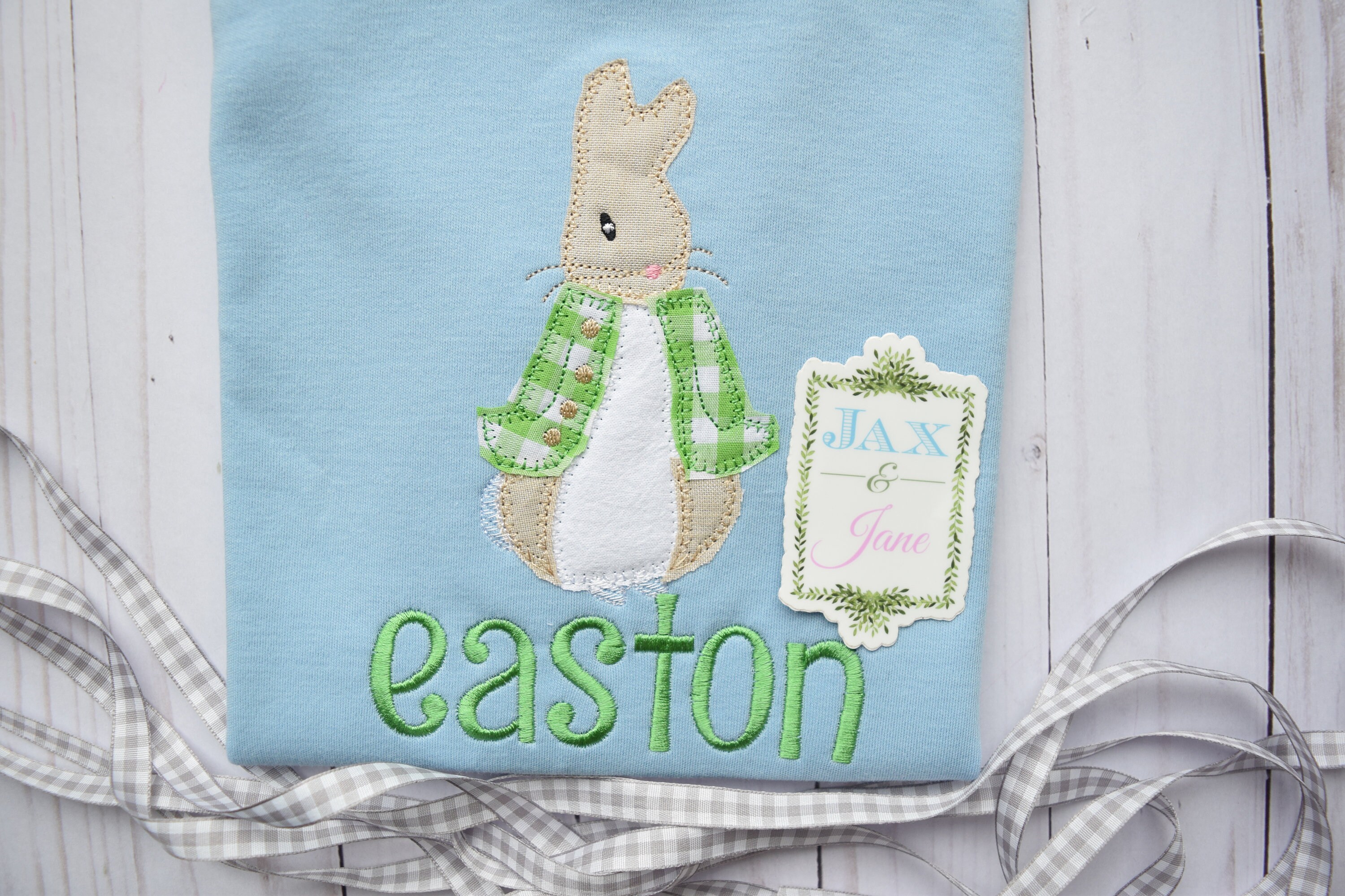 Peter Rabbit Applique Design Easter Peter Rabbit Applique Etsy