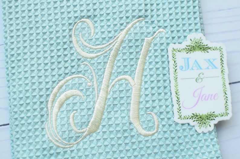 H Scroll Embroidery Design H Embroidery Design H Font Fancy Etsy