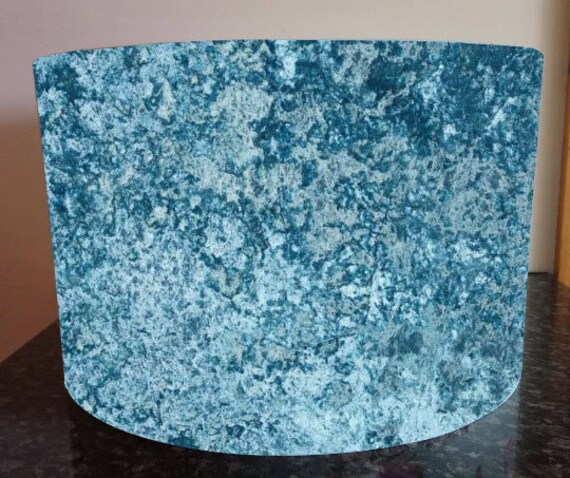 crushed velvet standing lamp