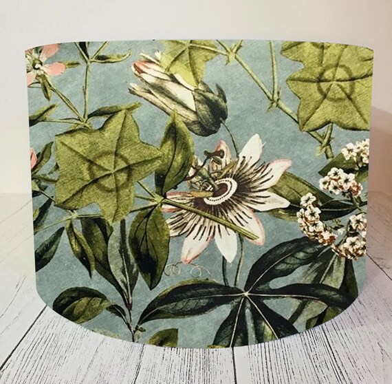 Lampshade Handmade Light Shade C C Passiflora Etsy