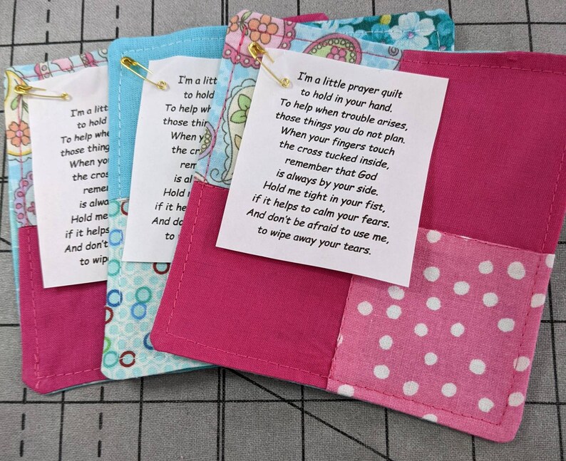Prayer Quilts Pocket Prayer Squares. Ladies and Men's Etsy