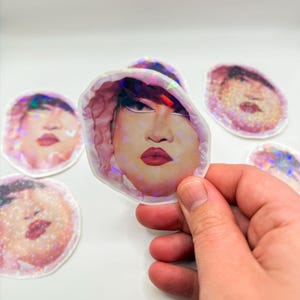 Holografische sticker Joella Drag Race