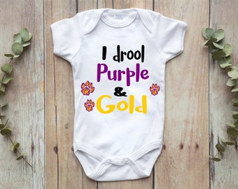 lsu baby onesie