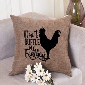 Chicken feather pillow hotsell