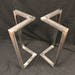 Sarah-Beth Mullick reviewed Metal table legs,L shape,  sofa table, end table (set of 2), handmade table base, custom table base, custom table legs