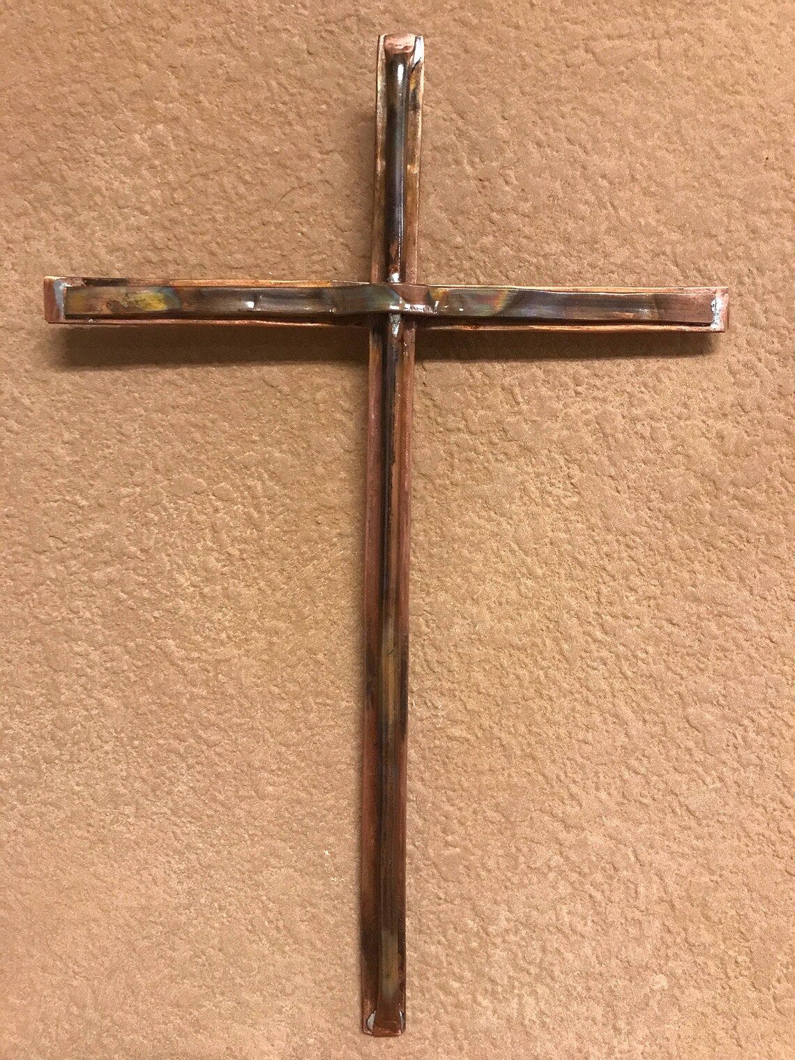 Cruz de cobre religiosa cruz símbolo