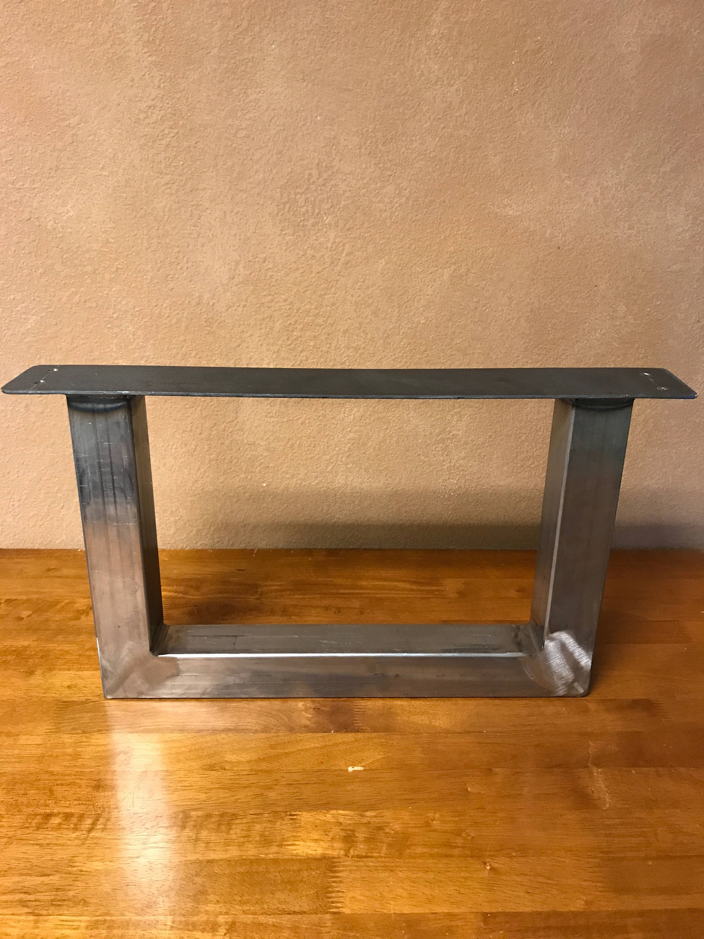U Shape metal table legs end table coffee table dining Etsy