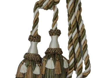 27 Yards Olive Champagne 7//16/" Decoractive Lip Cord Sagegrass