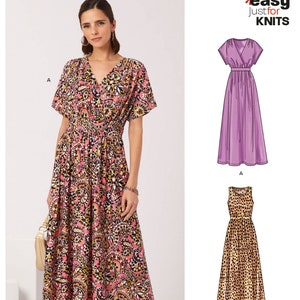 Simplicity Schnittmuster Kimono - New Look Papierschnitt 15x22 Cm