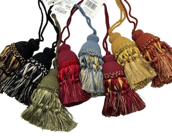 Decorative Designer Home Decor Tassel Furniture Armoire Lamp Light Fixture Ornament Pillow Tassel Conso Trim 99154 - Sold by the piece