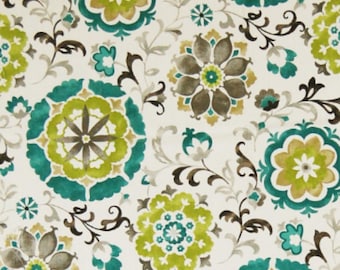 Mill Creek RENETTE Floral Suzani OASIS Home Decor Cotton Drapery Upholstery Pillow Sewing Fabric - Sold by the Yard