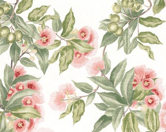 Thibaut Anna French CAMELLIA GARDEN Floral Linen Drapery Pillow Upholstery Fabric - 5 Colorways - By the Yard