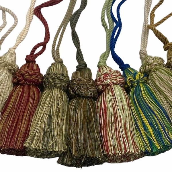 Conso Decorative 4 Inch Bell Tassel Trim 21930 Home Decor Drapery Valance Pillow Furniture Lamp Embellishment