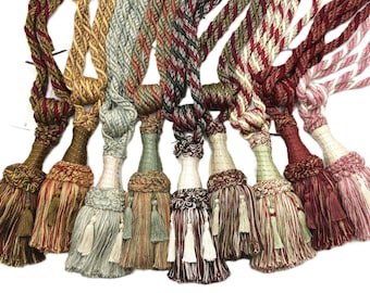 Alzapaños decorativos con borlas para cortinas - Conso Trim 21947 - Por pieza