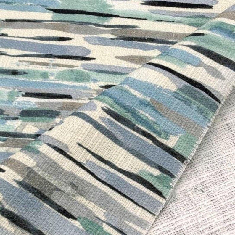 Swevelle Mill Creek OZAK Contemporary Print RAINWATER Home Decor Cotton