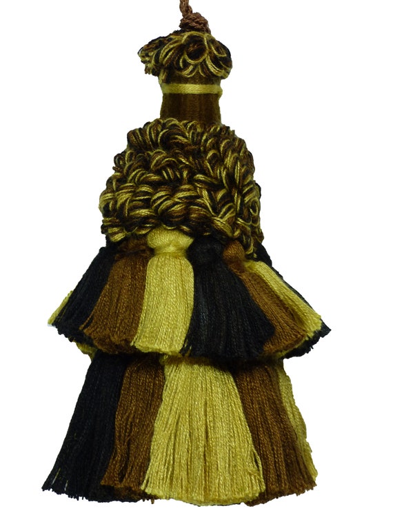 Conso Empress 22009 W13 Mingled VANILLA NATURAL DAWN Decorative 5.5/" Tassel