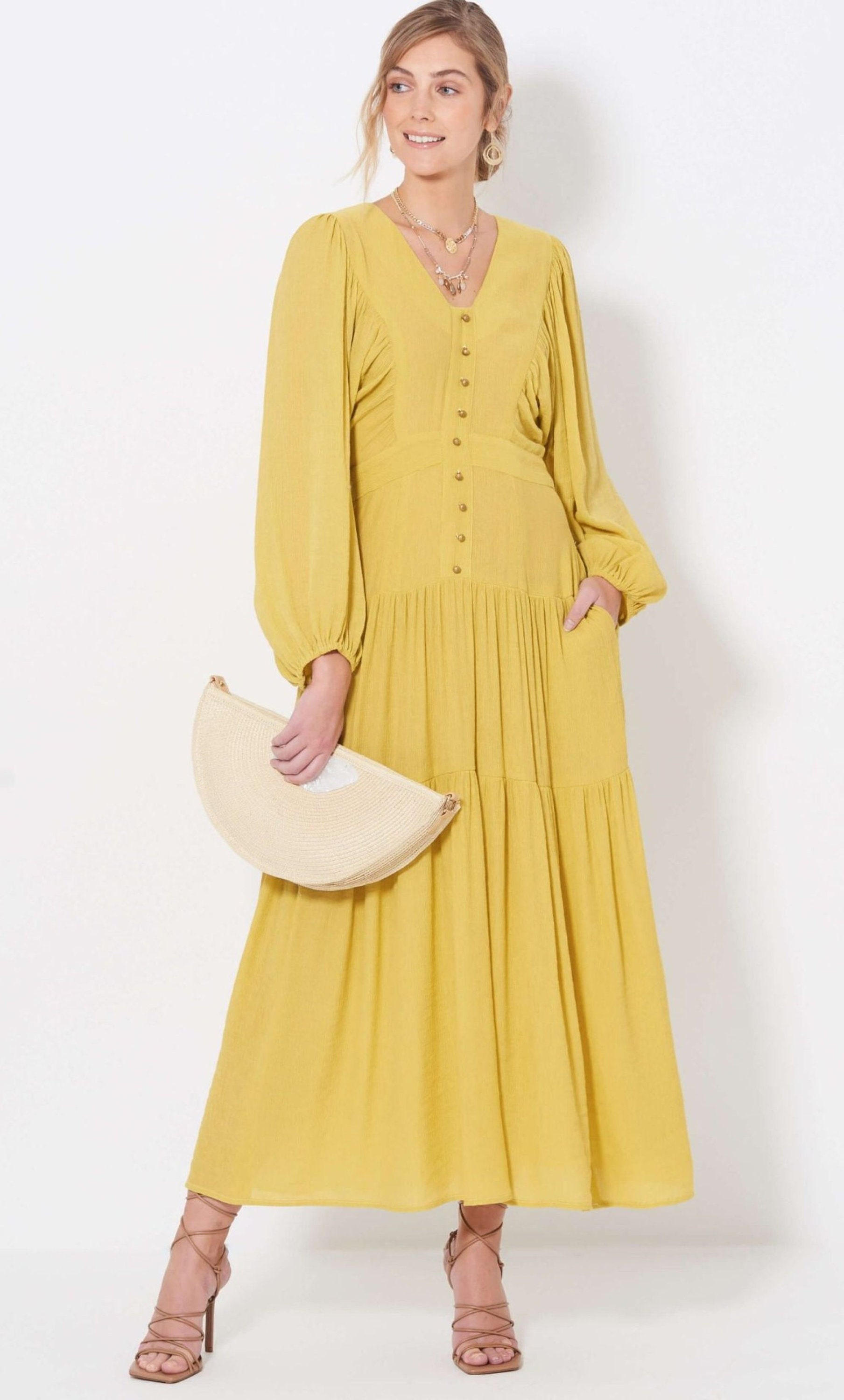 【AMERI】BIG POCKET STITCH DRESS Ameri VINTAGE BIG POCKET STITCH DRESS | eBay