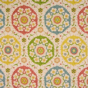 Richloom CORNWALL Suzani GARDEN Home Decor Drapery Upholstery Pillow Sewing Fabric - Sold by the Yard