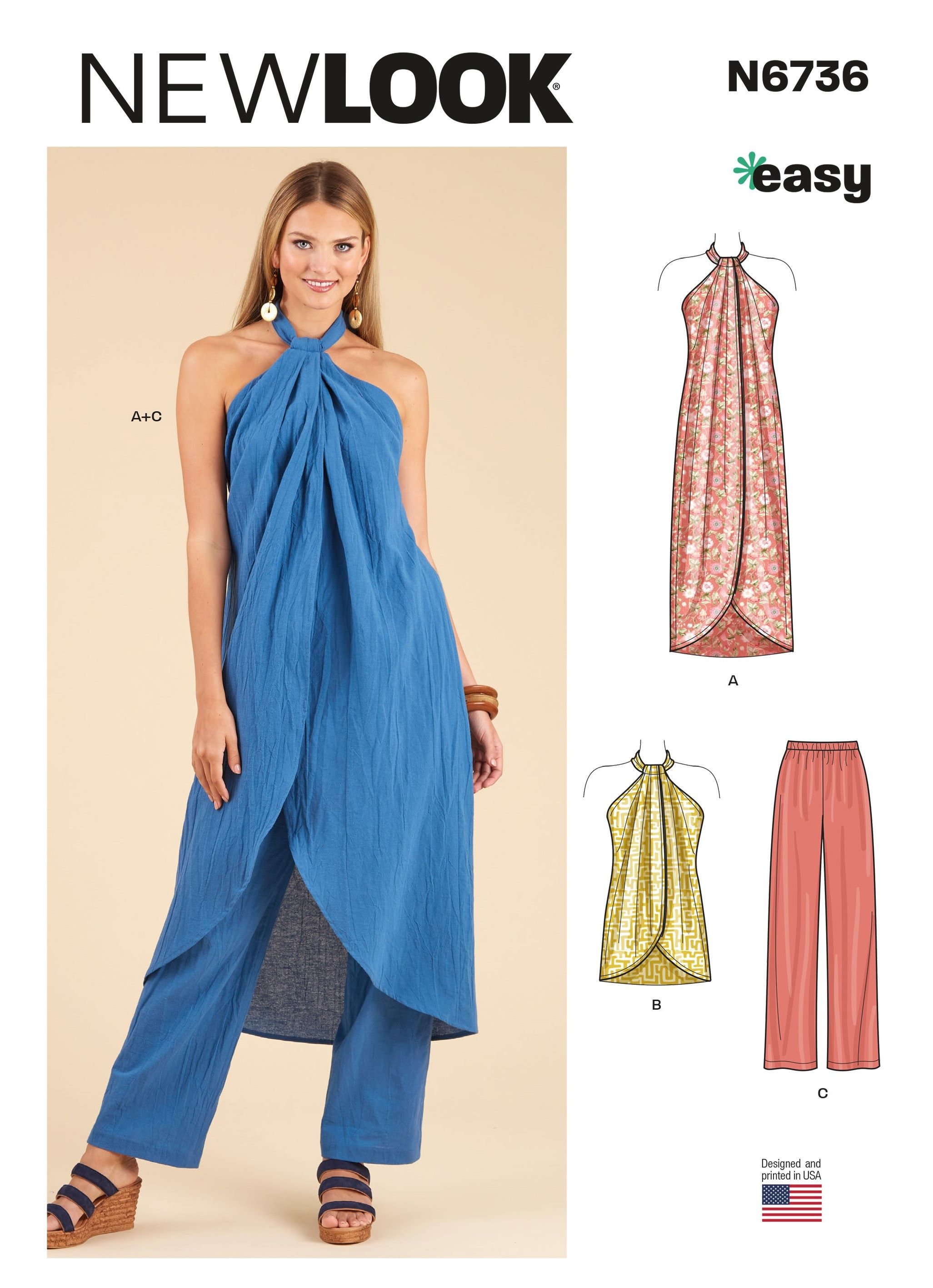 Halter Top Sewing Pattern Simplicity