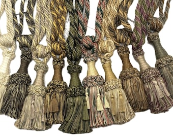 Decorative Drapery Curtain Tassel Tieback - Conso Trim 21947 - By the Piece