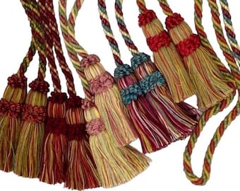 Diseño decorativo para el hogar, decoración para sillas, alzapaños con borlas, lámparas, muebles, armarios, tapices, adornos, almohadas, colores combinados. Se vende por pieza.