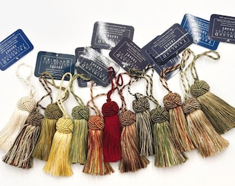 Decorative Home Decor Key Tassel, Trimland Trim, Furniture Armoire Lamp Light Fixture Ornament - Sold by the piece