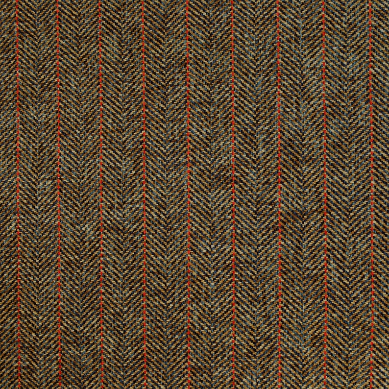 P Kaufmann BALFOUR Herringbone Chevron Pattern Soft Chenille Home Decor