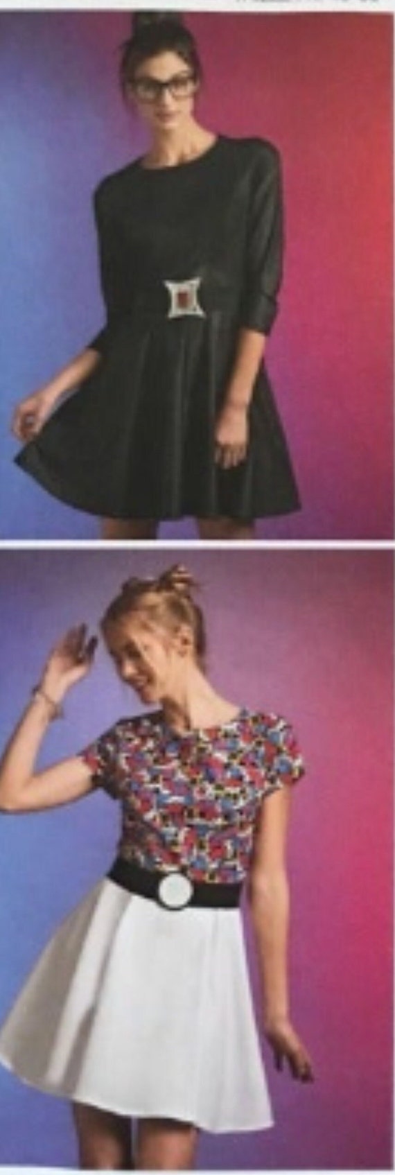 simplicity skater dress pattern Simplicity 1873 Misses' & Miss Petite Dresses