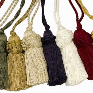 Decorative 3 Inch Bell Tassel - Home Decor Embellishment Drapery Pillow Furniture Lamp - Conso Trim 21907 - Sold by the piece