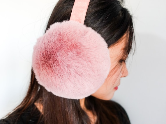 Cozy Faux Fur Headband Earmuffs Hat malongji Women main image 4