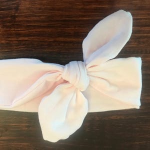 Light pink top knot headband / knotted headband / baby turban / baby gift / toddler headband / adult headband