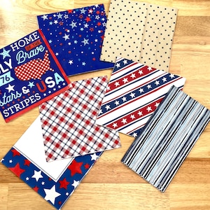 Home of the Brave Napkin Bundle, Decoupage Napkin, Napkins For Crafting, Paper Napkins