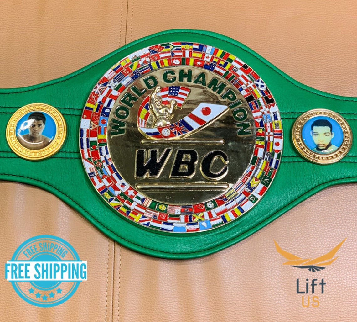 WBC WORLD CHAMPIONSHIP World Boxing Council Replica Belt Adult Etsy