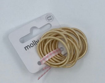 Small 2mm Blonde Snag Free Elastics