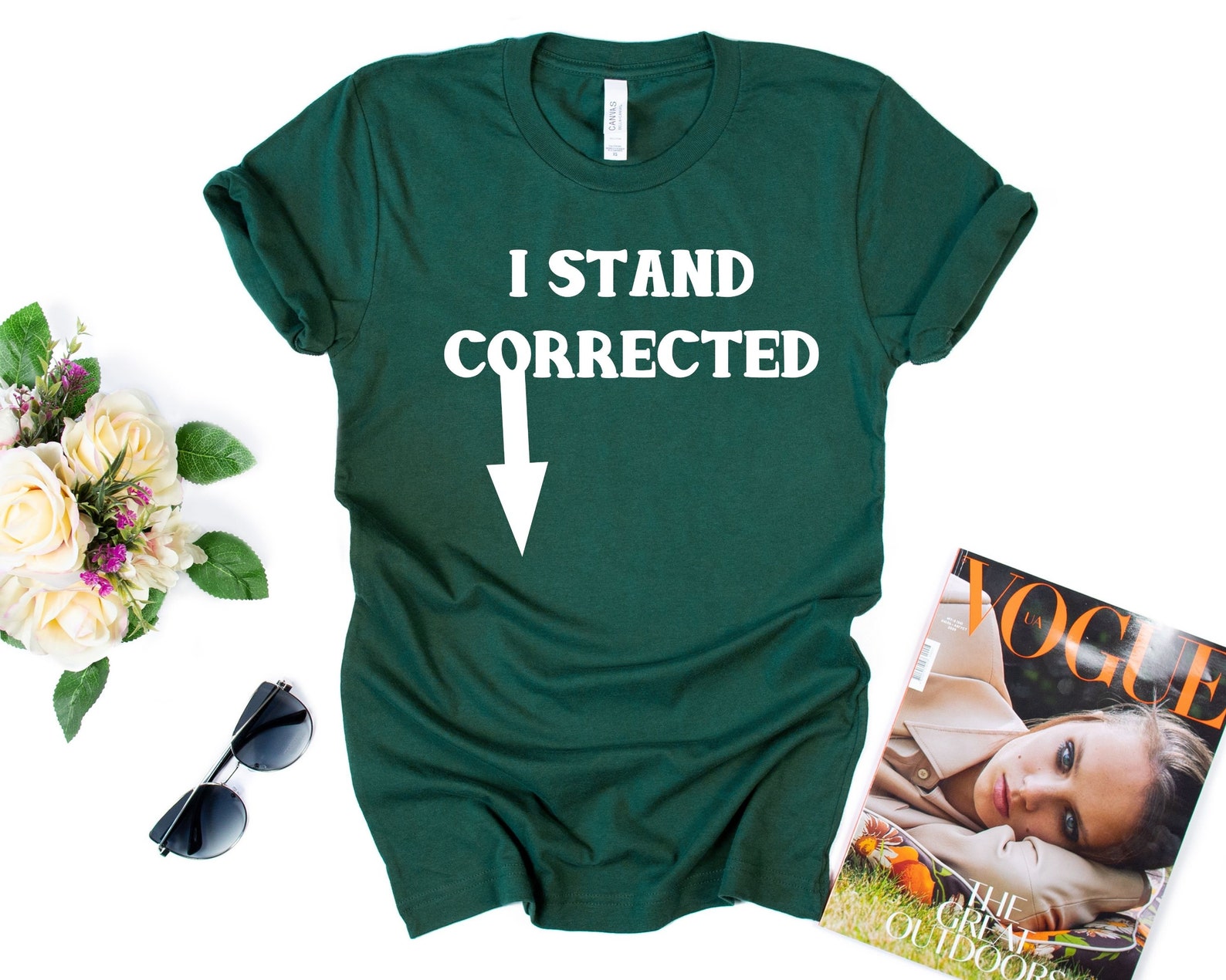 I Stand Corrected Amputee Tshirt Gifts For Amputee Leg Etsy