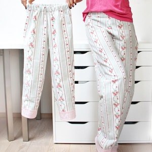 PDF Schnittmuster-Set - Pyjamahose NIGHTY NIGHT (Damen-, Herren- und Kindergrößen)