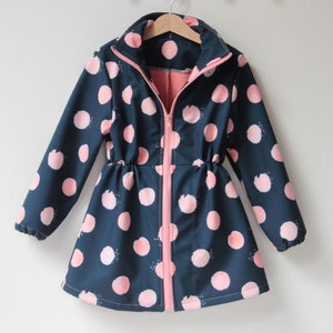 PDF Sewing pattern – Children’s coat HELLO DOLLY (classic and slim versions, sizes 80–164)