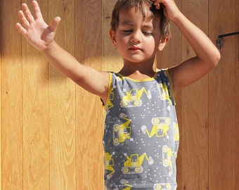 PDF Sewing pattern - Children’s tank top BASIC (sizes 80 – 164)
