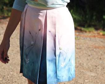 PDF Sewing pattern - Pleated skirt DAISY (sizes 32–42)