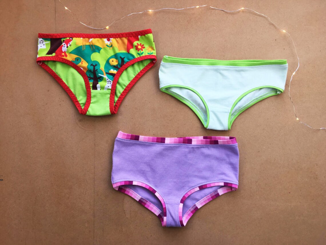 Sewing pattern Childrens panties BASIC Slim and Classic Etsy France