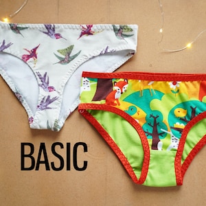 PDF-Schnittmuster – Kinderunterhose BASIC (Slim und Classic, Gr. 80–164)