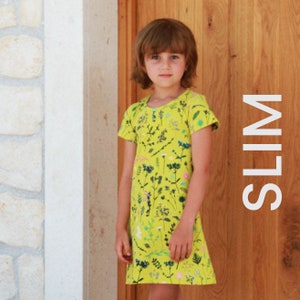 PDF Sewing pattern - Children&#39;s dress BASIC (SLIM, 80–164)