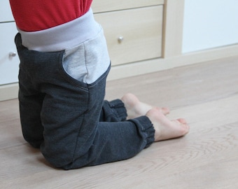 PDF Sewing pattern - Children's sweatpants FOREST (sizes 80–164)