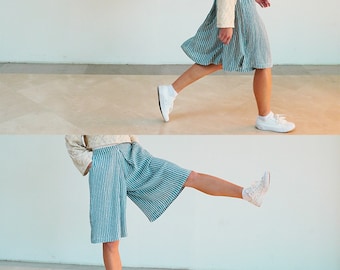 PDF Sewing pattern - Women's split skirt CULOTTES (sizes 32–52)
