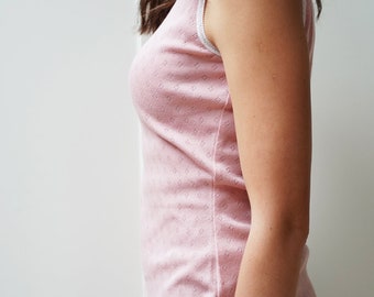 PDF Sewing pattern set – Women’s tank top & shorts ROSES  (sizes 32 – 46)
