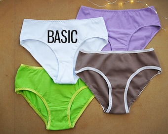 PDF Sewing pattern – Women’s panties BASIC (sizes 32–60)