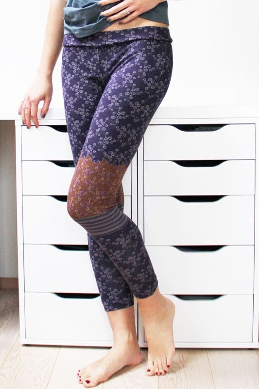 Sewing pattern Womens leggings BASIC two variants sizes Etsy