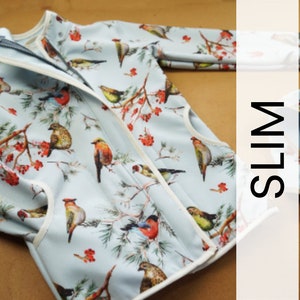 PDF Sewing pattern – Simple children’s jacket BASIC (SLIM, 80–164)