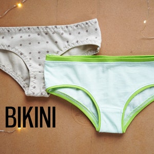 PDF Schnittmuster – Kinderhöschen BIKINI (Slim und Classic, Größen 80–164)